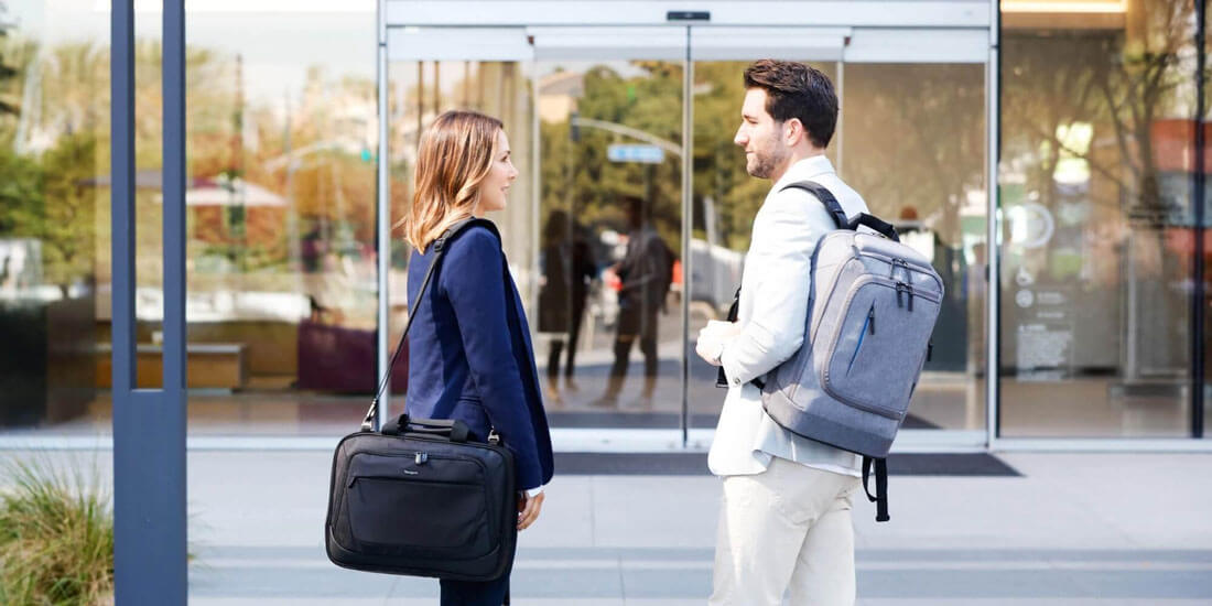 backpacks trendy laptop Luxury Fashion Trend Women Backpack 14 Inch Bag Female Waterproof Travel Backpack Classic Day Bag (Light Grey) : Electronics 17.3 H ~ 11.8 W ~ 5.5 D (44 ~ 30 ~ 14 cm) 5 Trendy Laptop Backpacks That