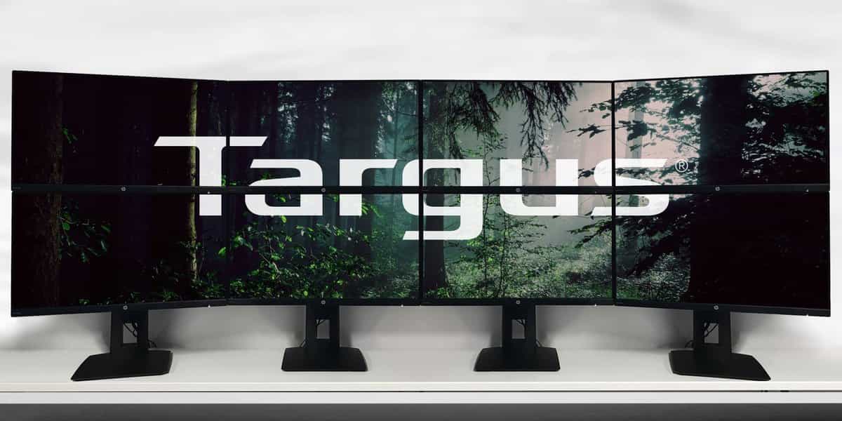 Eight Display Monitors