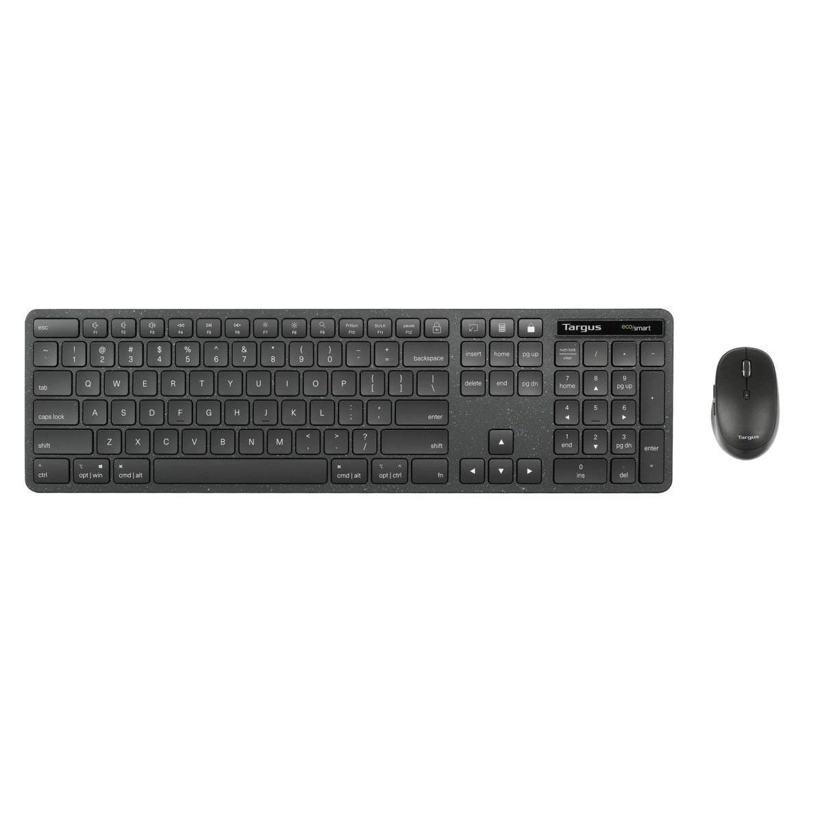 Antimicrobial Wireless EcoSmart™ Keyboard & Midsize Mouse Combo