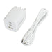 65W Multi-Port GaN Wall Charger