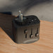 20W World Travel Adapter with USB Ports