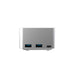 USB-C Alt. Mode Single Video 8K Mobile Dock with Built-In GaN Charger