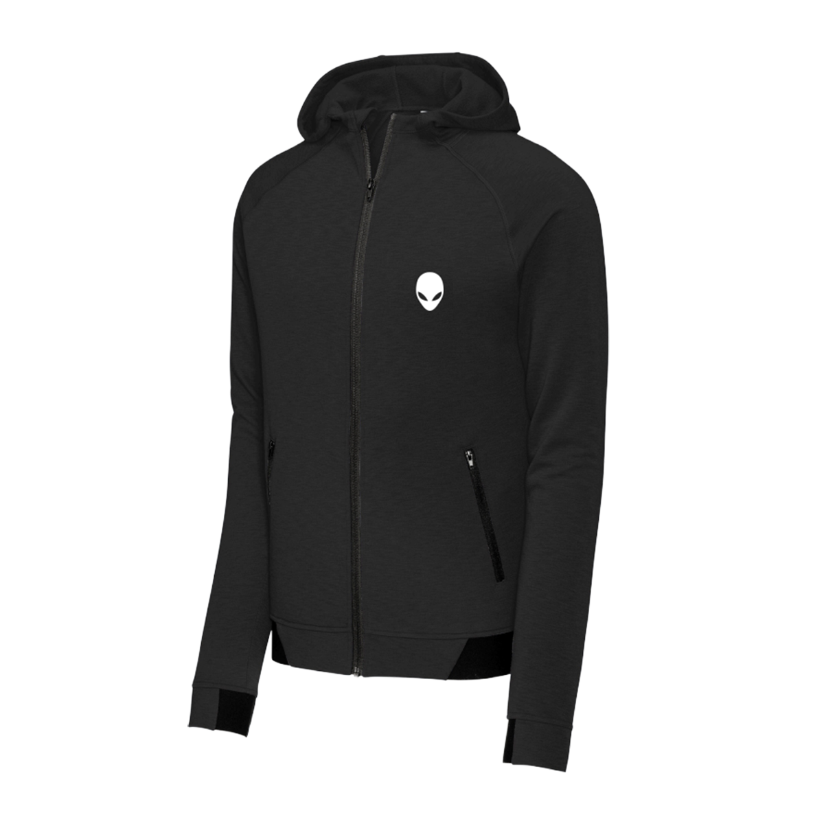 Alienware™ Zip-Up Hoodie Black, L