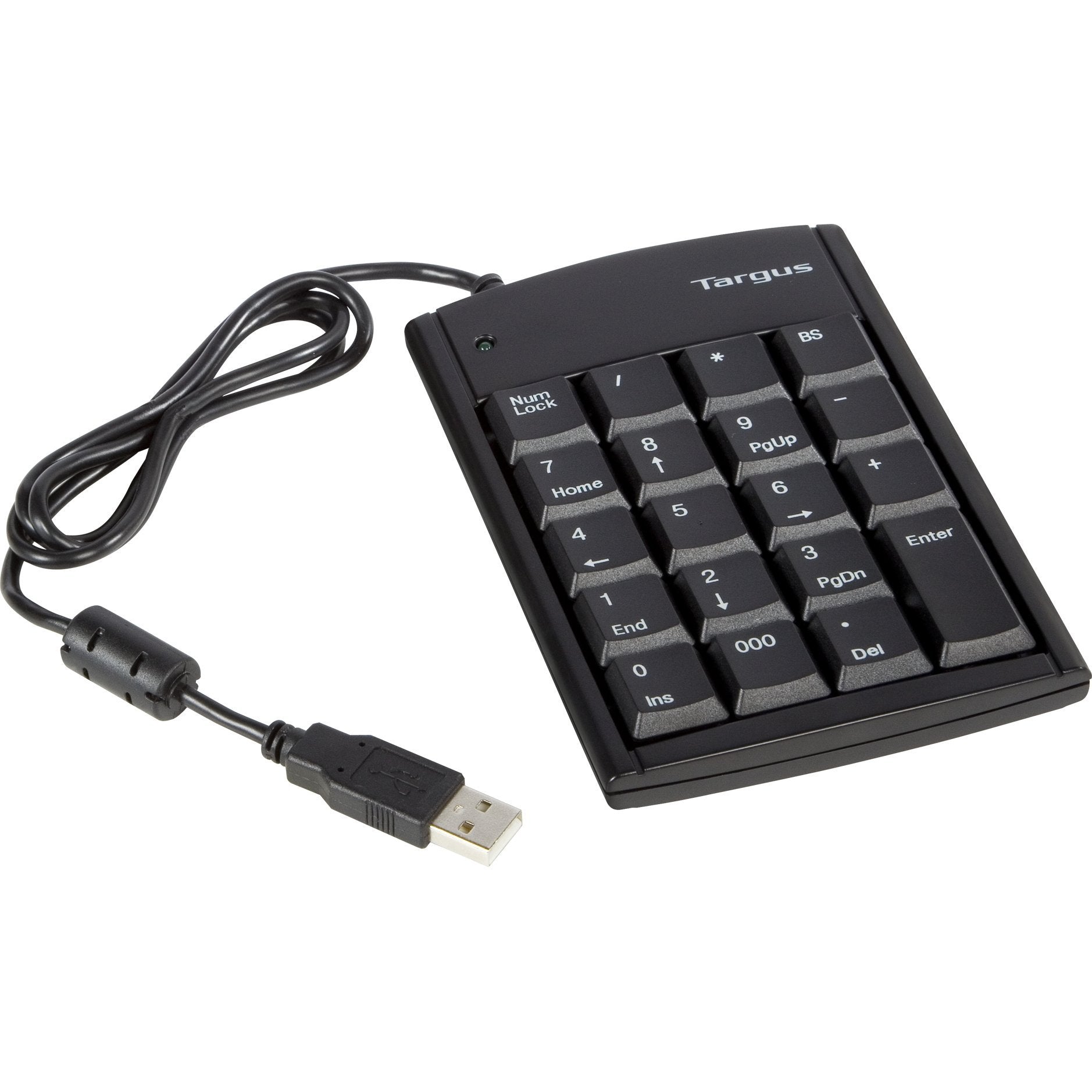 Numeric Keypad with USB PAUK10U - Black: Keyboards: Targus