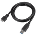 1M USB-A Male to micro USB-B Male Cable