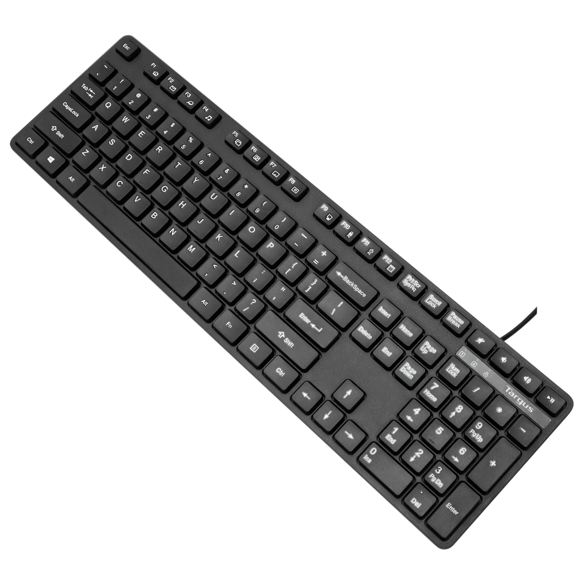 USB Wired Keyboard - Black - AKB30US: Keyboards: Targus