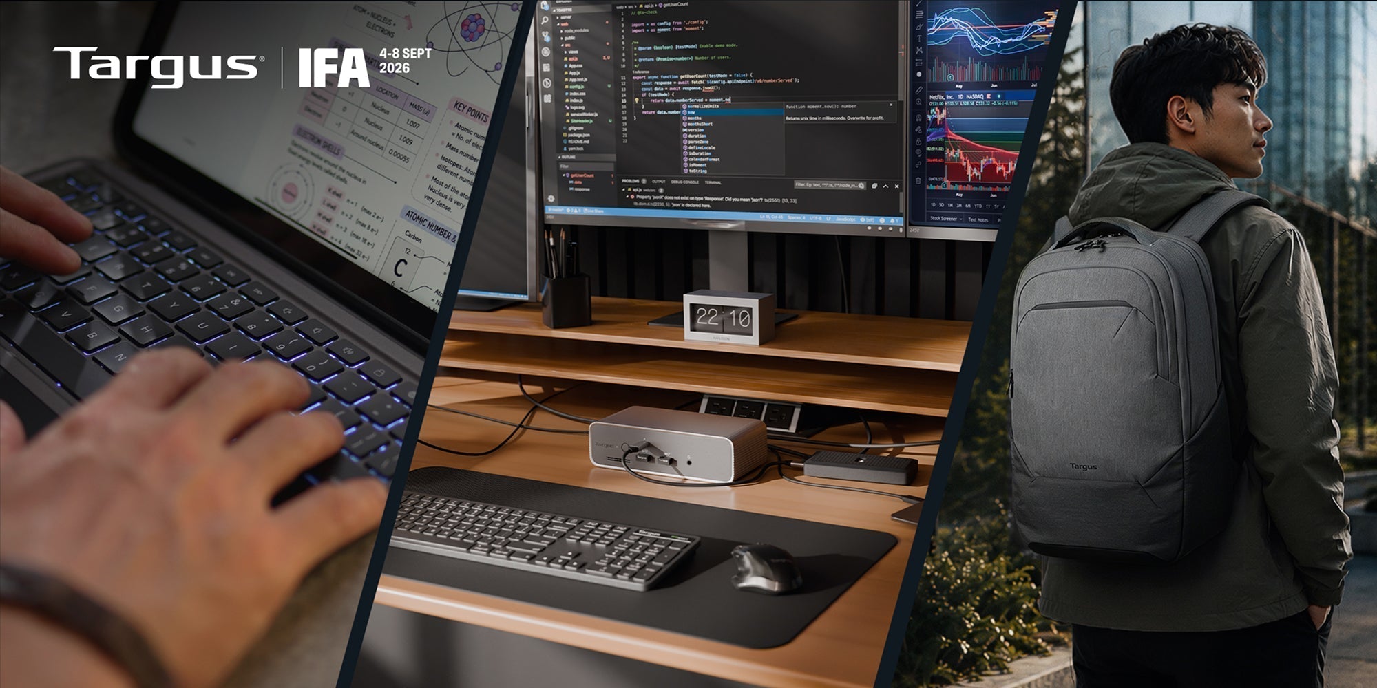 Targus Showcases Mobile Tech Accessories Built for the Realities of Mo