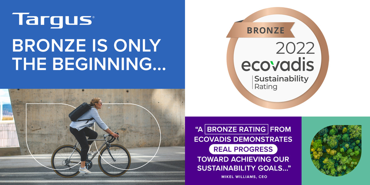 Targus Earns Bronze EcoVadis Sustainability Rating and Offsets 625 Tons of CO2 Emissions by Planting 11,408 Trees in Treekly Challenge