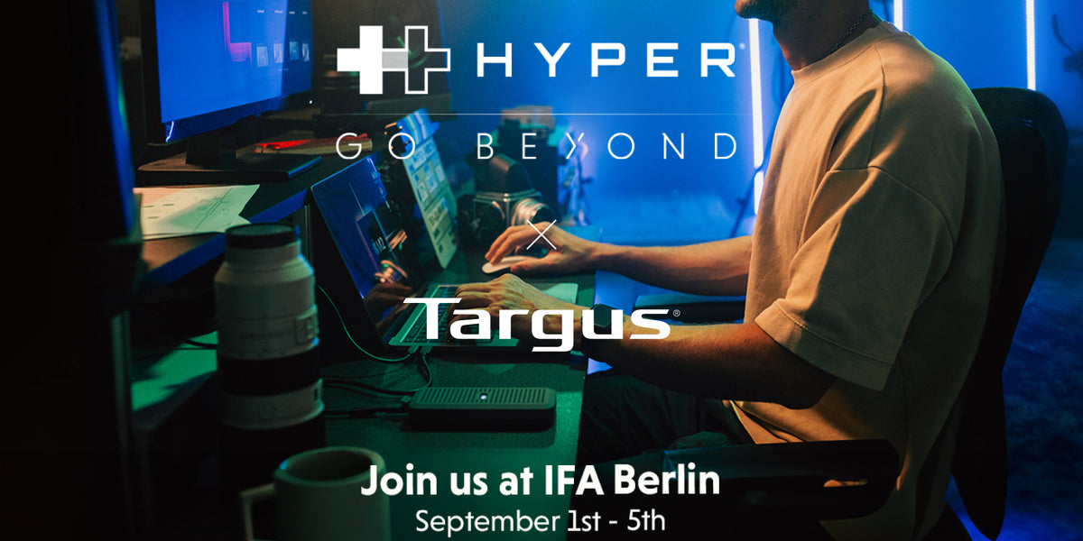 HYPER & Targus to Showcase Latest Product Ranges to Go Beyond Expectations and Embrace a Sustainable Future at IFA 2023
