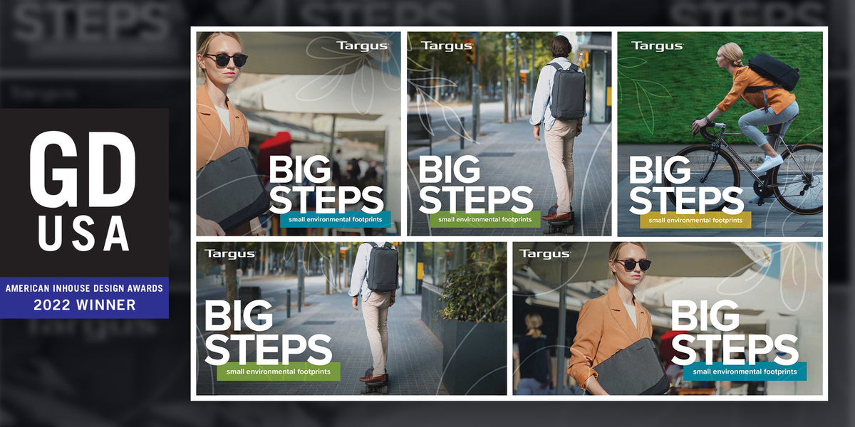 Targus Wins 2022 American Inhouse Design Award™ for its Cypress™ EcoSmart® Collection Branding Campaign