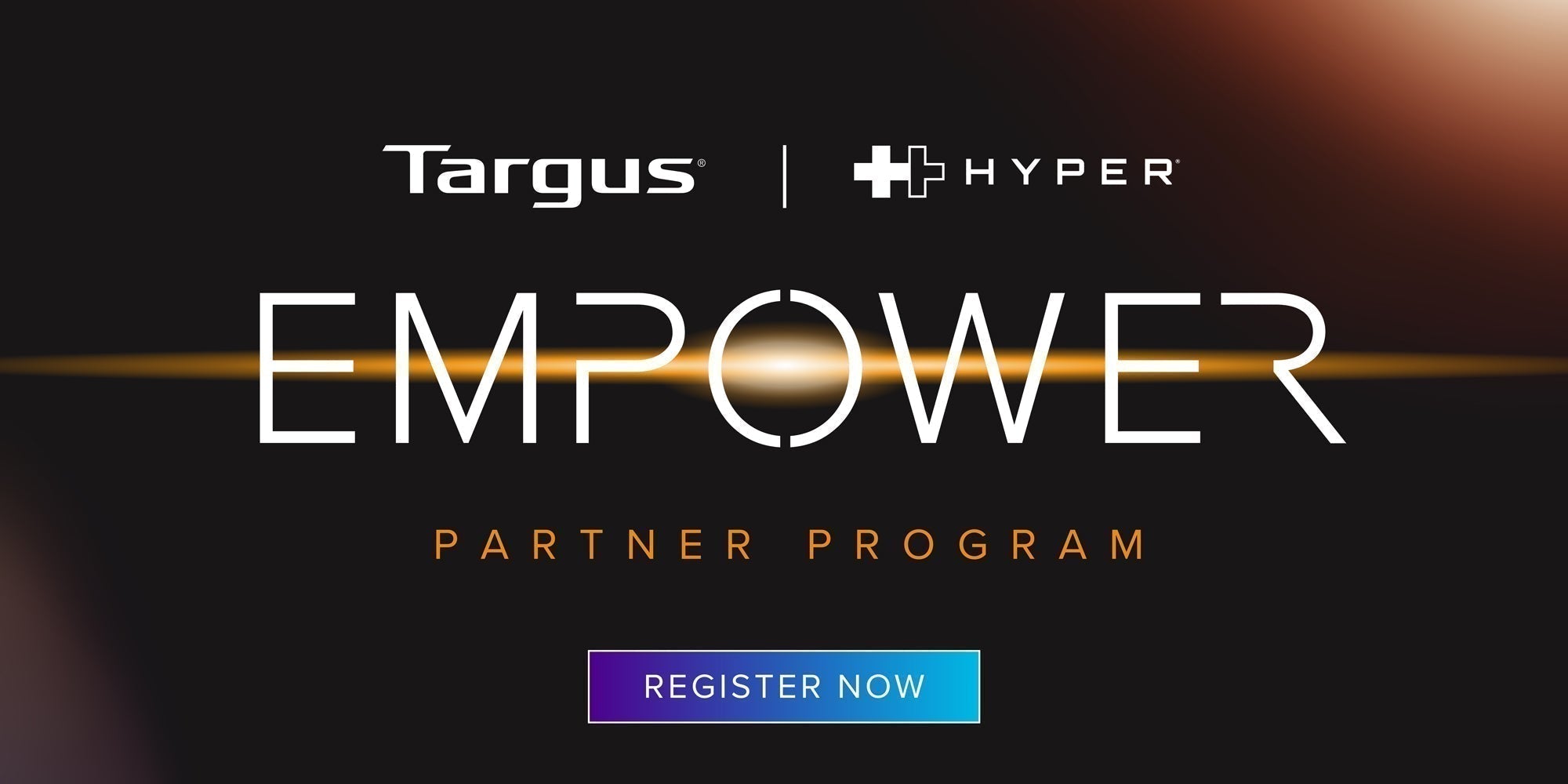 New Targus and Hyper Empower Partner Program