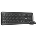 KM610 Wireless Keyboard and Mouse Combo (Black)