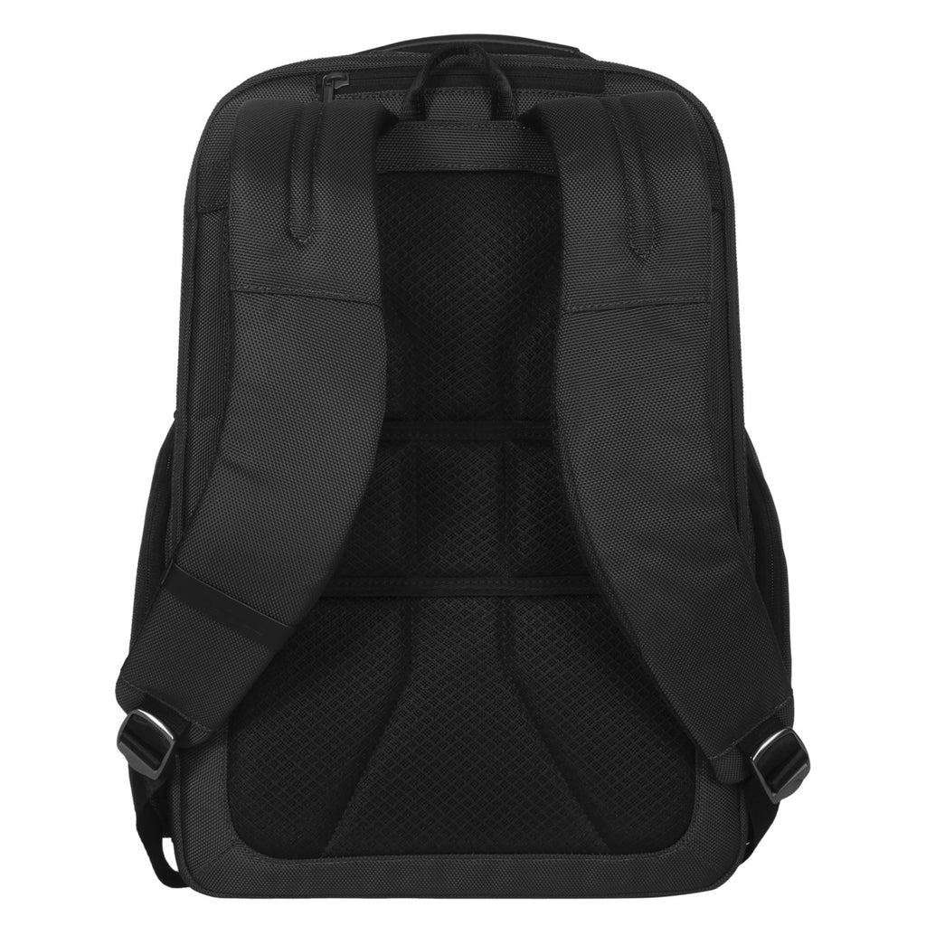 black patent leather organizer backpack 15-16" HeritageLuxe Backpack, Black