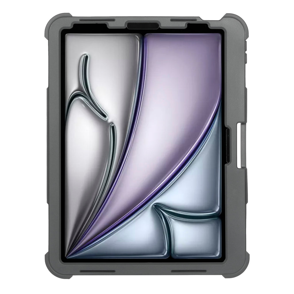 thumbnail image 2 of Targus SafePort Rugged Max Case For IPad Pro 11-inch (M4) MIL-STD Drop Tested, Screen Protector, Kickstand, Hand Strap, Stylus Holder, Dust & Fluid Resistant - THD966GL 2 of 12