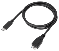 1-Meter USB-C to micro-USB B 5Gbps Cable