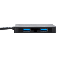 USB-C Combo Hub with Host Power Pass-Through