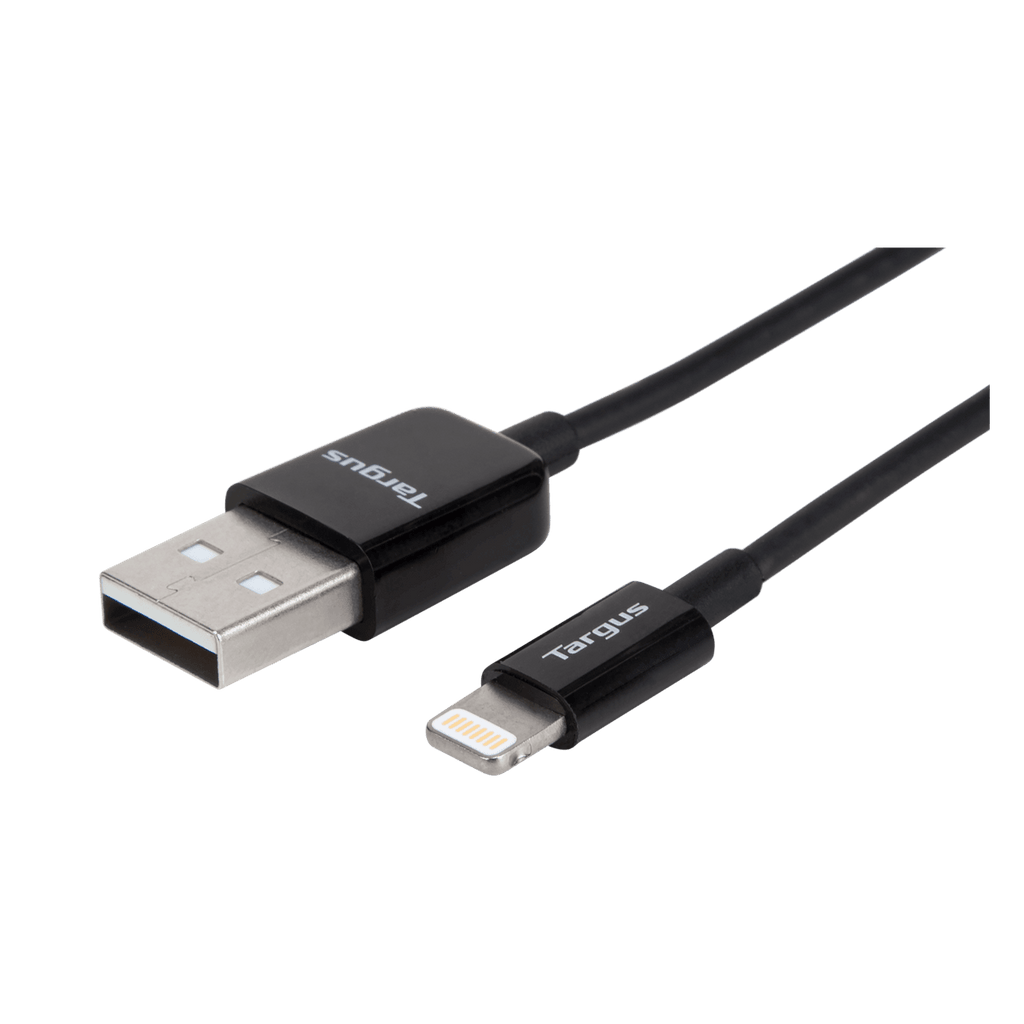 Vandt Forfølge Omhyggelig læsning Sync & Charge Lightning Cable for Compatible Apple Devices (1M) (Black) -  ACC961BT | Cables & Adapters | Targus