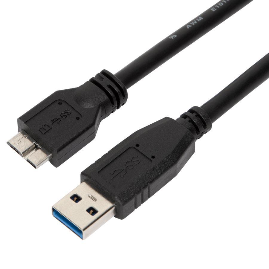 1.8M USB-A Male to micro USB-B Male Cable
