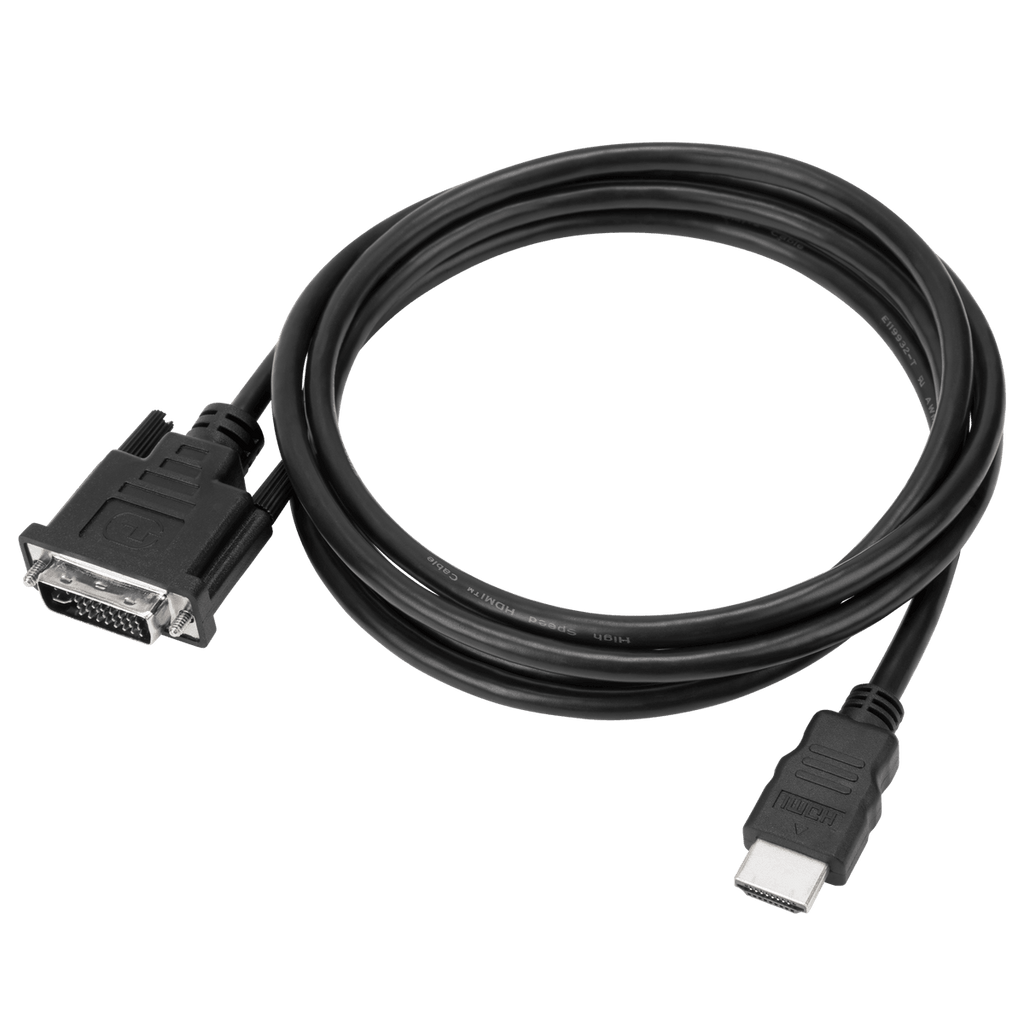 1.8M HDMI (M) to DVI (M) Cable