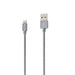 iStore Lightning Charge 4ft (1.2m) Braided Cable (Space Gray)