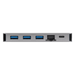 USB-C Ethernet Adapter with 3x USB-A Ports and 1x USB-C Port with 100W PD Pass-Thru