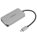 USB-C Single Video Adapter with 4K HDMI/DVI/ VGA