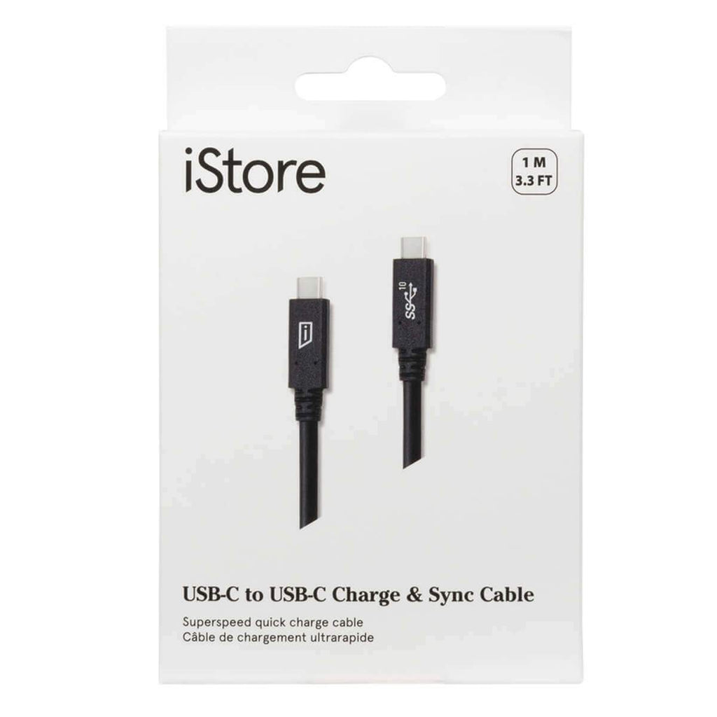 iStore USB-C® to USB-C® Sync/Charge Cable, 1M