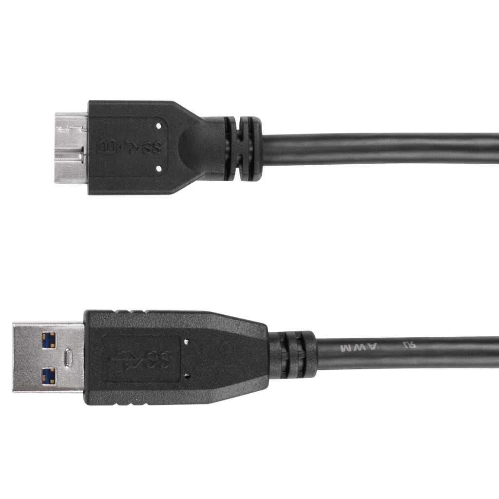 1M USB-A Male to micro USB-B Male Cable