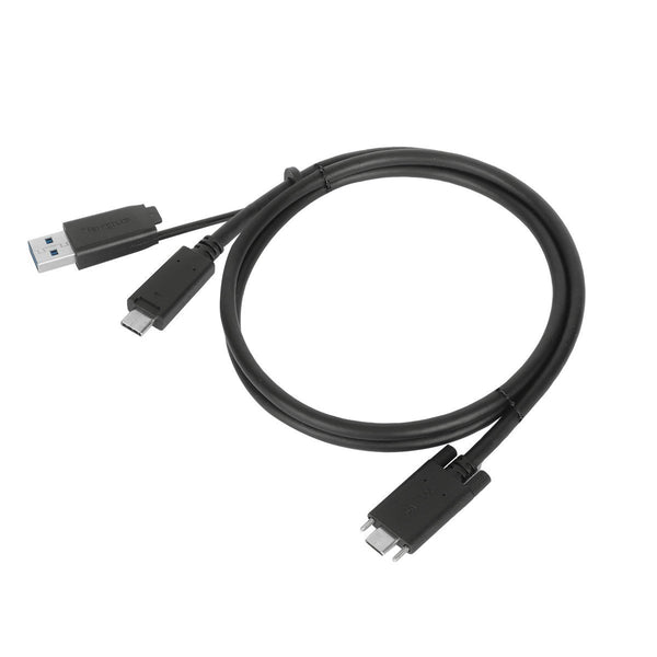 1m USB-C to USB-C 10Gbps Screw-In Cable | Targus