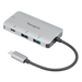 USB-C Multi-Port Hub with 2x USB-A and 2x USB-C Ports with 100W PD Pass-Thru