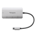 USB-C Multi-Port Hub with 2x USB-A and 2x USB-C Ports with 100W PD Pass-Thru