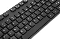 Full-Size Antimicrobial Wired Keyboard