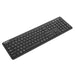 Full-Size Multi-Device Bluetooth® Antimicrobial Keyboard