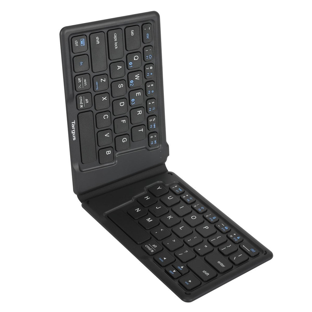 Ergonomic Foldable Bluetooth® Antimicrobial Keyboard