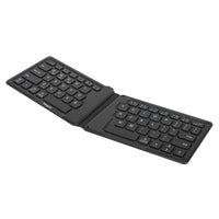 Ergonomic Foldable Bluetooth® Antimicrobial Keyboard