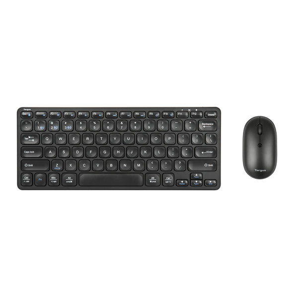 Compact Multi-Device Bluetooth® Antimicrobial Keyboard and Compact Ant