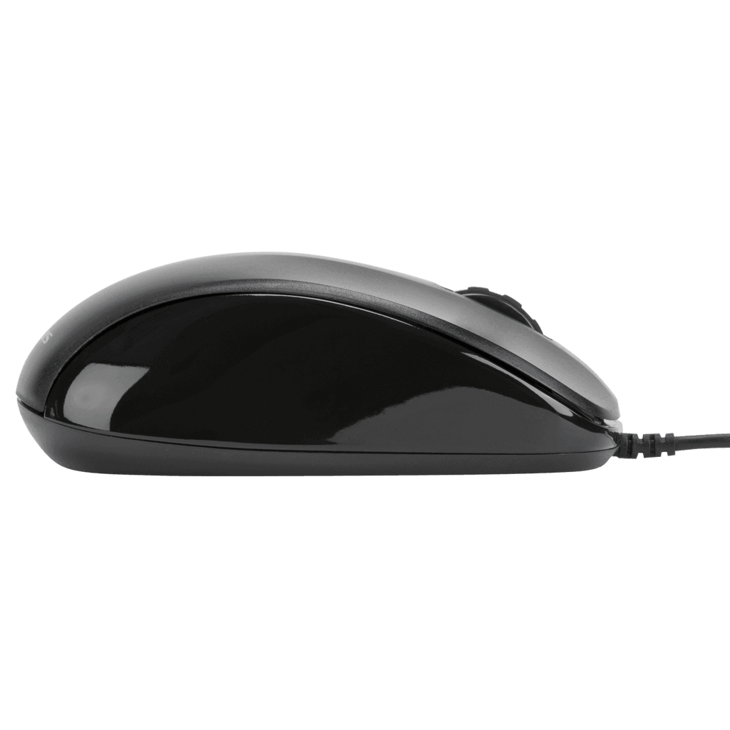 USB Optical Laptop Mouse (AMU80US) - Right Side