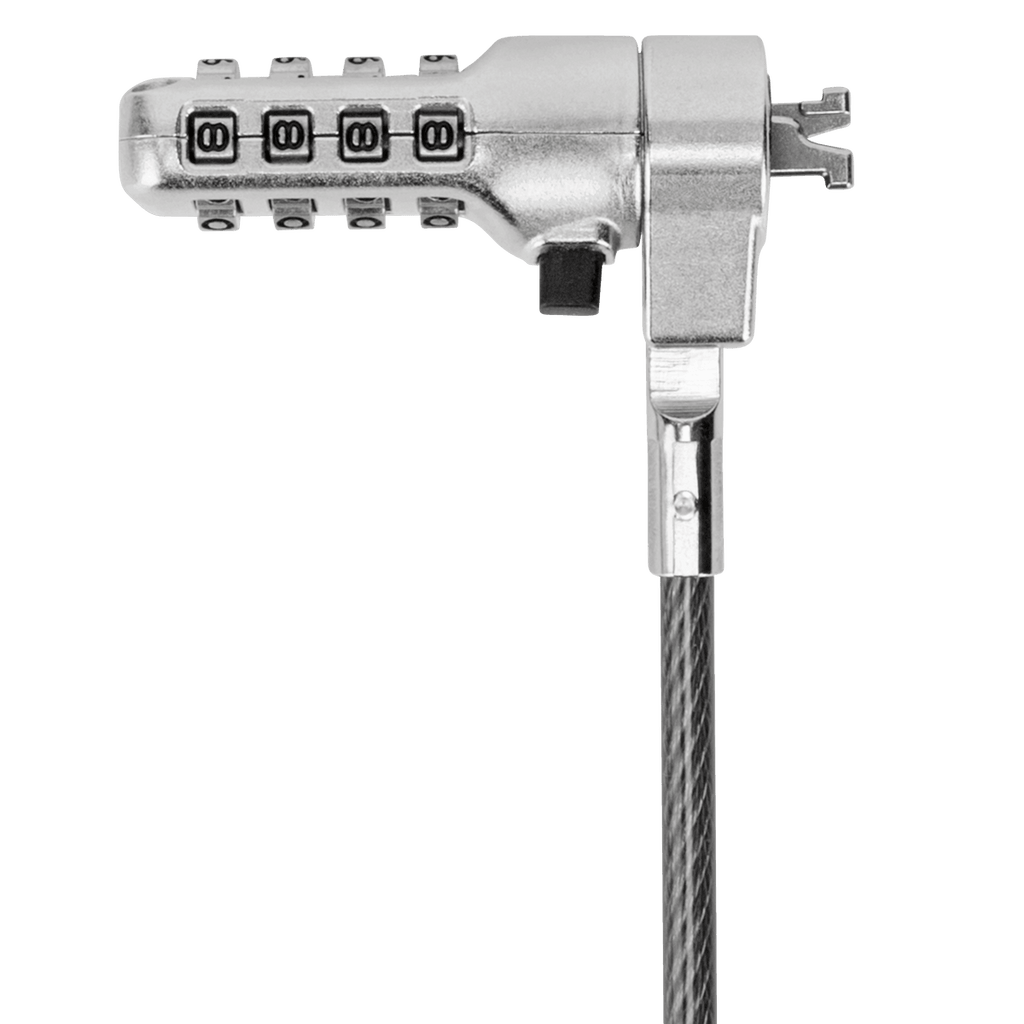 DEFCON™ Compact Serialized Combo Cable Lock - 25 Pack