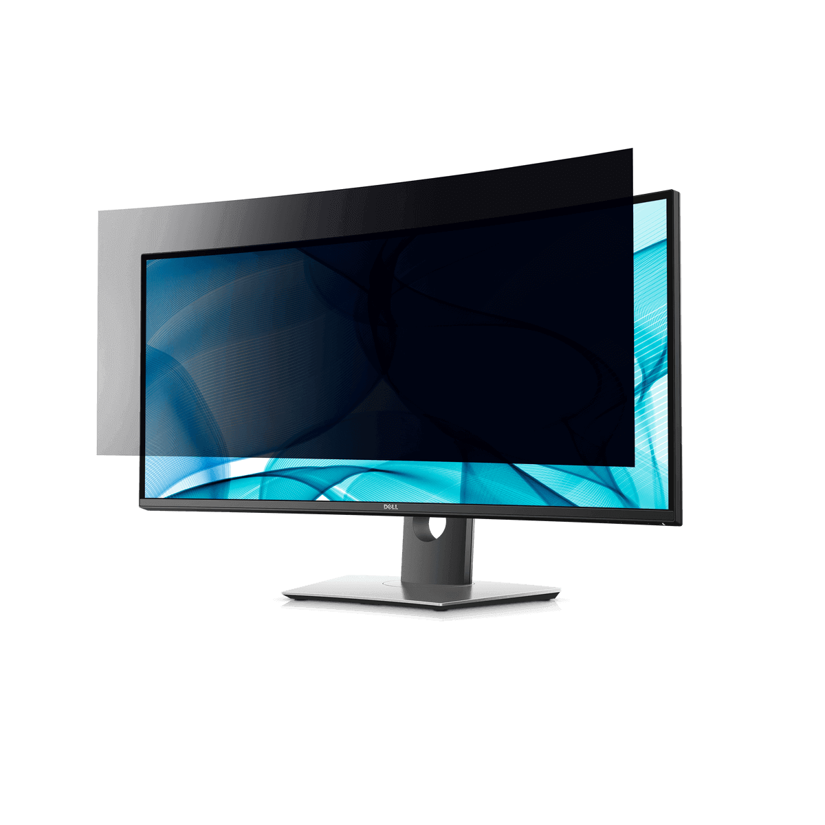 Computer Monitor Edge Protector 4Vu™ Privacy Screen for 34” Edge to Edge Curved Monitors
