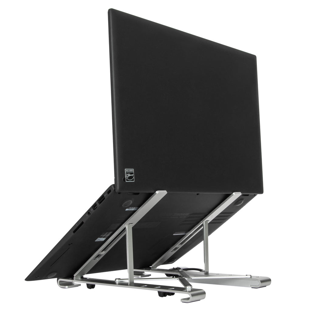 Portable Laptop Stand with Integrated Dock