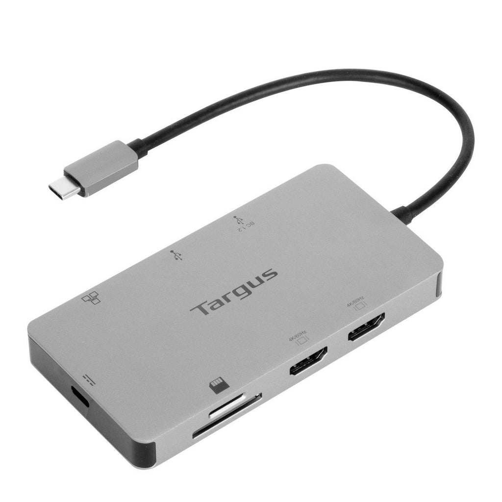 Komedieserie Forberedende navn stil USB-C Dual HDMI 4K Docking Station with 100W PD Pass-Thru