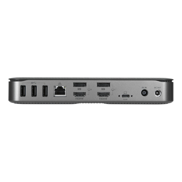 USB-C® Hybrid/Universal 4K Quad Monitor Docking Station with 100W PD ...