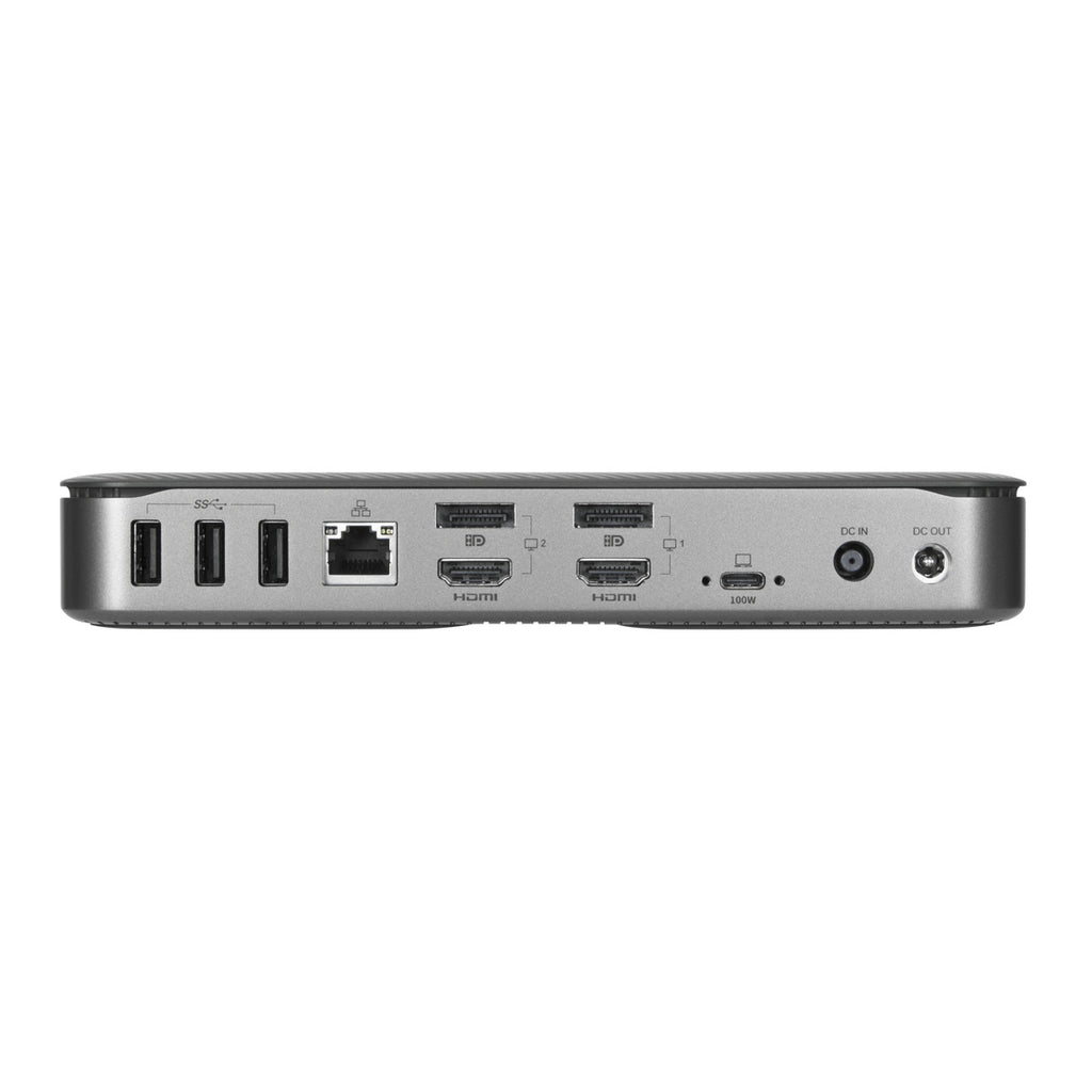 Targus® USB-C® Hybrid/Universal 4K Quad Docking Station with 100W PD and Fingerprint ID