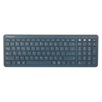 Midsize Multi-Device Bluetooth® Antimicrobial Keyboard (Blue)
