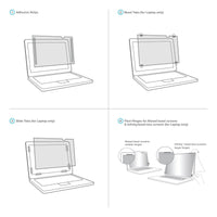 4Vu™ Privacy Screen for 17” Laptops with Flip Attachment