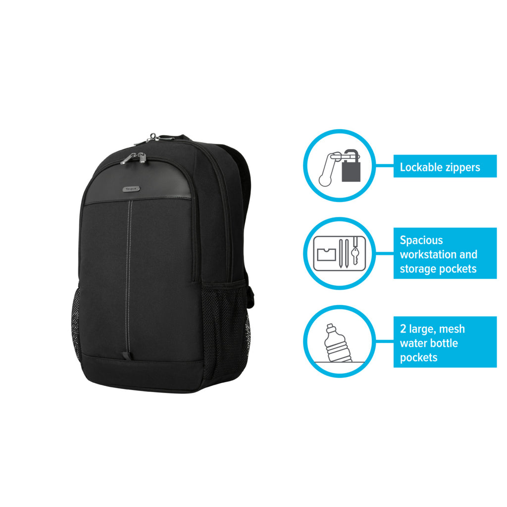 targus notebook backpack with rain cover 15.6 Targus Classic Backpack