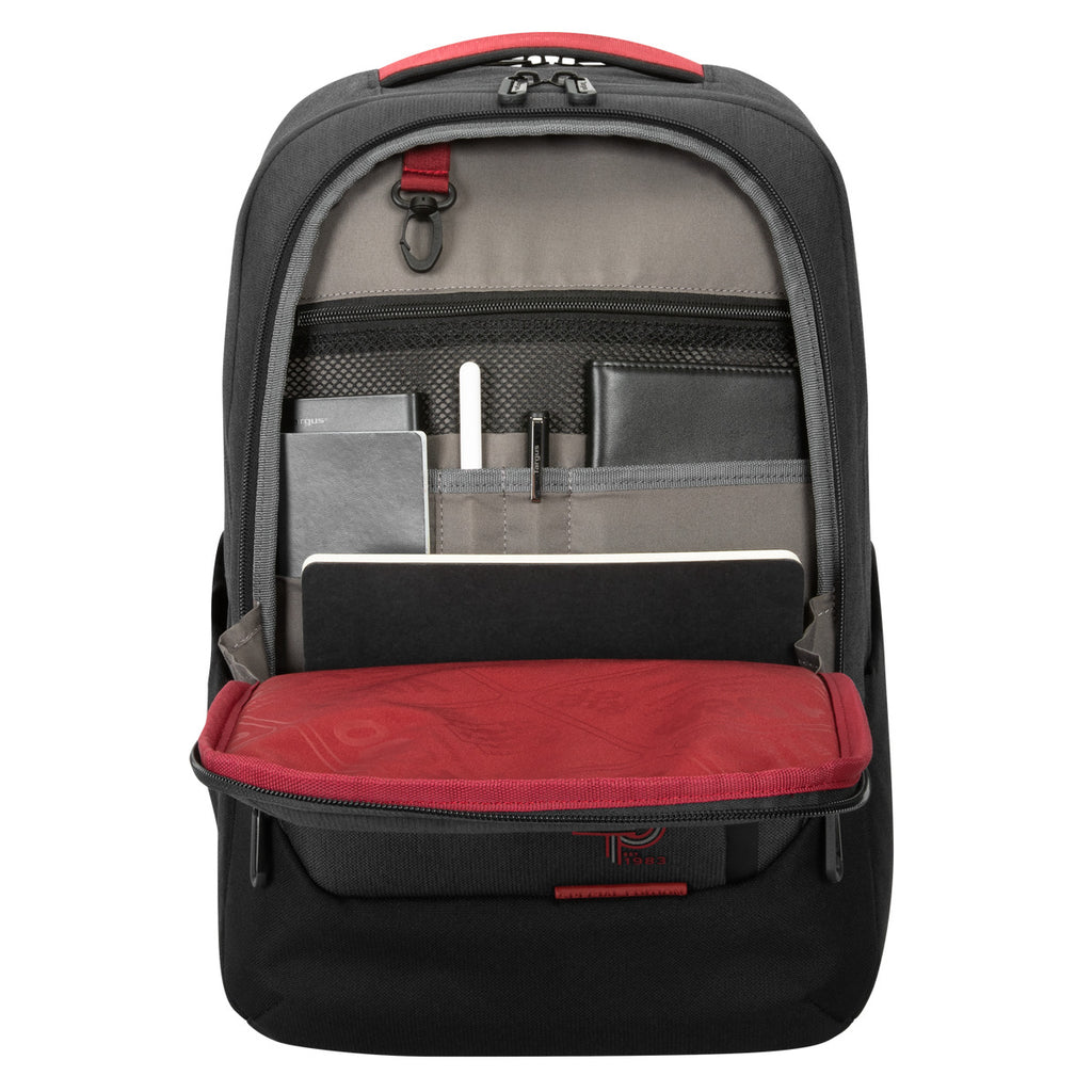 argus sport backpack laptop carrying backpack 15.6-inch red Targus 15.6" 40th Anniversary Cypress Hero EcoSmart Backpack