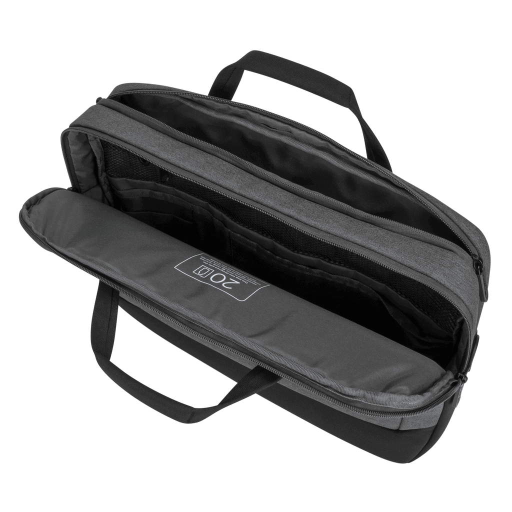 Targus ecosmart briefcase gray Clearance